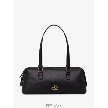 26 FW 칼라거펠트 모노그램 장식 레더 숄더 백 B4W30036992 TP459415377