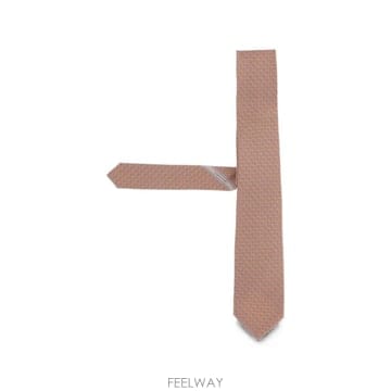 26 FW 페라가모 간치니 링크스 프린트 실크 넥타이 351441006 TP457892241