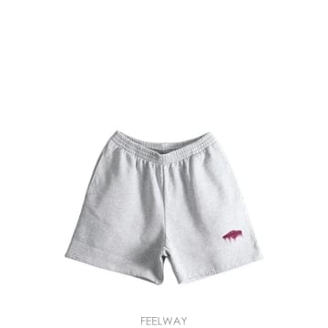 당일배송 발렌시아가 로고 프린트 밴딩 쇼츠