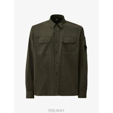 당일배송 CP컴퍼니 오가닉 개버딘 긴소매 렌즈 셔츠