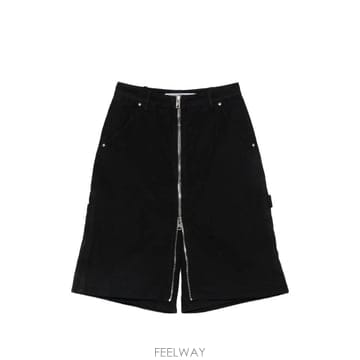 당일배송 알렉산더왕 지퍼 프런트 카고 쇼츠