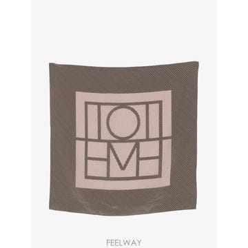 당일배송 토템 모노그램 프린트 실크 스카프