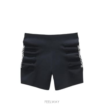 당일배송 알렉산더왕 로고 프린트 주름 미니 쇼츠