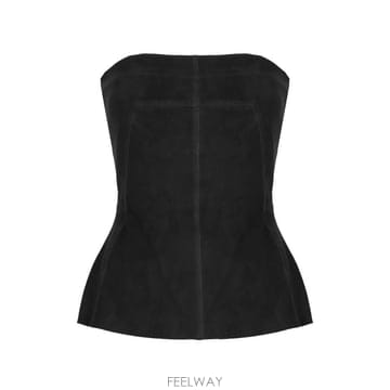 당일배송 릭오웬스 스트랩리스 탑
