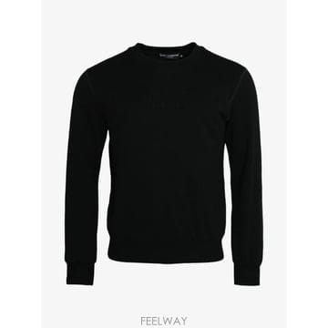 당일배송 돌체앤가바나 엠보스드 로고 스웨터