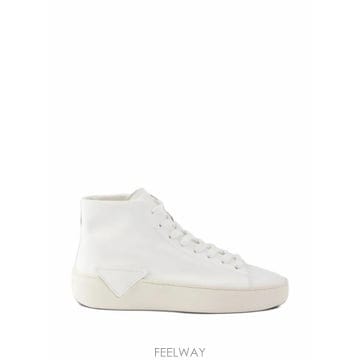 PRADA ���Ϲ�� ����� Court leather high top sneakers���Ϲ�� ����� Court leather high top sneakers