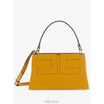 26 FW Elisabetta Franchi 로고 핸드백 BS07A66E2 TP457827717