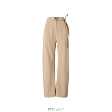 26 FW PINKO 러브 버드 버클 팬츠 107201A18E TP456844226