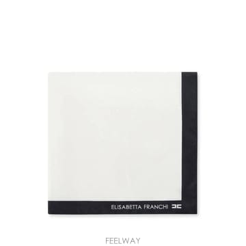 26 FW Elisabetta Franchi 로고 디테일 스카프 FO03F66E2 TP458240555