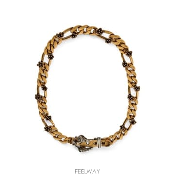 26 FW 에트로 페이즐리 버클 체인 네크리스 WF5C0078AM001 TP457469121