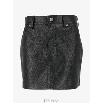 마이클 코어스 크링클 미니 스커트