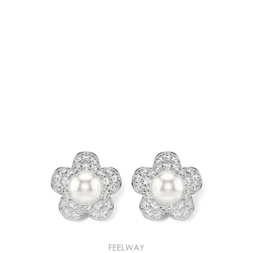 26 FW 스와로브스키 X 아리아나 그란데 크리스털 장식 스터드 이어링 5756098 TP457883302