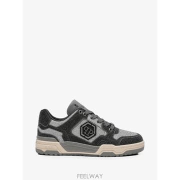 26 FW 필립플레인 프레데터 V2 스트라스 로우탑 스니커즈 FAFSUSC0999PTE003N TP45782