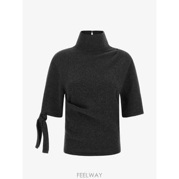 26 FW 쟈크뮈스 타이 디테일 터틀넥 스웨터 TOW00923AK00282 TP459108466