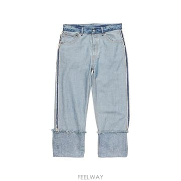 26 FW 아크네 사이드 스트라이프 커프 진 AK1003 TP459137457