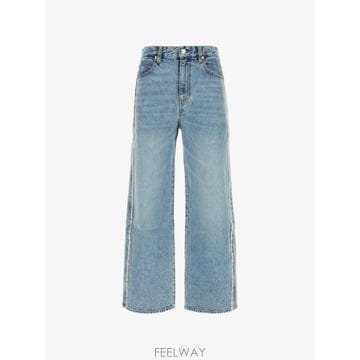 26 FW 프레임 크로셰 보우 크롭 진 2072CR105 TP457463134