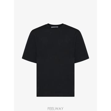 26 FW 스튜디오니콜슨 로고 프린트 반소매 티셔츠 LAY1066BLACK TP459165020