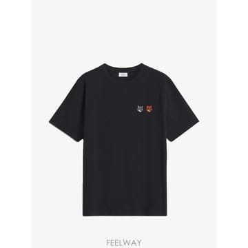 26 FW 메종 키츠네 더블 폭스 헤드 티셔츠 MRMJT32KJ7025 TP459164870
