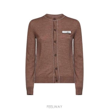 Maison Margiela 26 FW �������������� button front cardigan S52HP0044M13037 TP45714626 FW �������������� button front cardigan S52HP0044M1