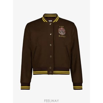 26 FW 카사블랑카 셀레스티얼 피라미드 바시티 재킷 WAW26OT264 TP458171132