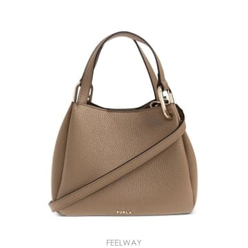 26 FW 훌라 누볼라 미니 그레인 레더 토트 백 WE00907HSF000 TP455865355