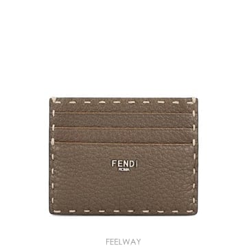 26 FW 펜디 셀러리아 해머드 레더 카드홀더 7M0164AP3B TP455350621