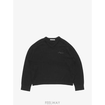 26 FW 아크네 V넥 카멜 헤어 스웨터 B60419 TP458138930