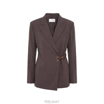26 FW 스포트막스 랩 디자인 벨트 블레이저 2622046011600 TP455858376