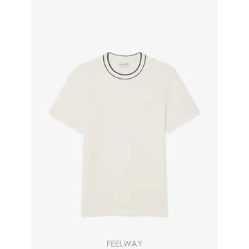 26 FW 라코스테 tipping detail T shirt 0100LACTH1004 TP459128170