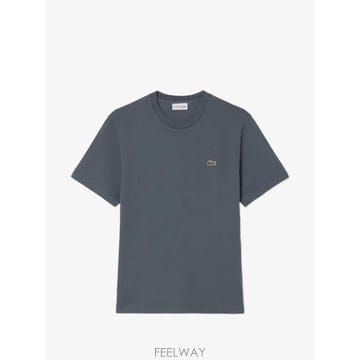26 FW 라코스테 로고 패치 크루넥 티셔츠 TH7318 TP458261397