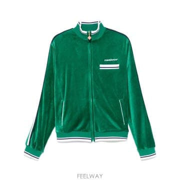 26 FW 카사블랑카 벨루어 재킷 MPF24JTP25701 TP457449417