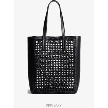 26 FW 카이트 조이 우븐 패널 스몰 토트 백 H1039725200 TP455922467