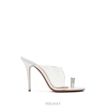 | Other Brand | 26 FW Amina Muaddi Justine crystal embellished sandals 18S3626 FW Amina Muaddi Justine crystal embellished sandals