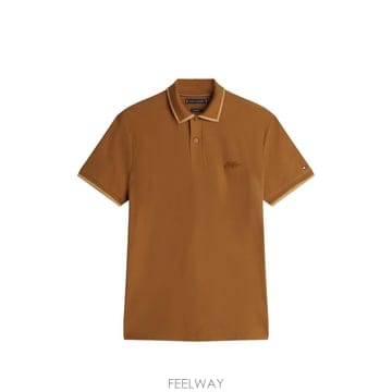 26 FW 타미힐피거 로고 자수 코튼 폴로 셔츠 MW0MW41607 TP458256659