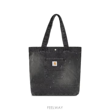 26 FW 칼하트 페인트 스플래터 데님 토트 백 I037032 TP456984070
