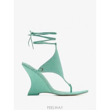 | Other Brand | 26 FW NAKED WOLFE Rampage croc effect suede sandals RAMPAGE26 FW NAKED WOLFE Rampage croc effect suede sandals RA