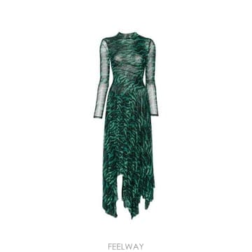 Diane Von furstenberg 26FW ���̾� �� �۽��ٹ��� ���ǽ� D341BPALMNMESH PALMN GREEN BLACK26FW ���̾� �� �۽��ٹ��� ���ǽ� D341BPALMNMESH PALMN 