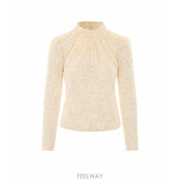 Self Portrait 26FW ���� ��Ʈ����Ʈ ���� Ƽ���� 052T CREAM WHITE26FW ���� ��Ʈ����Ʈ ���� Ƽ���� 052T CREAM WHITE