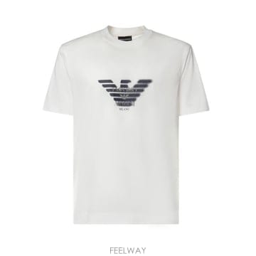 Armani 26FW �������� �Ƹ����� ���� Ƽ���� EM006765 AF10017U0003 WHITE26FW �������� �Ƹ����� ���� Ƽ���� EM006765 AF10017U00