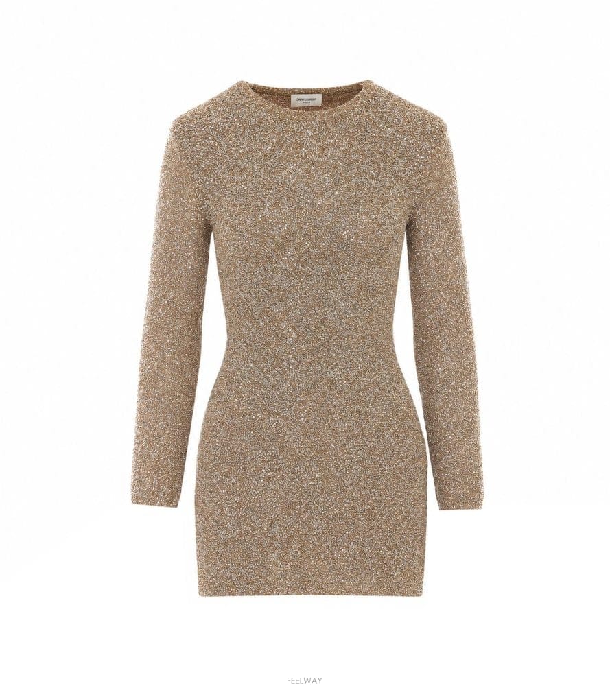 Saint Laurent 26 F/W ���ζ� �̴� ���ر� ��Ʈ �巹�� A000SZ/Y77NU2 B001236396526 F/W ���ζ� �̴� ���ر� ��Ʈ �巹�� A000SZ/Y77NU2 B0