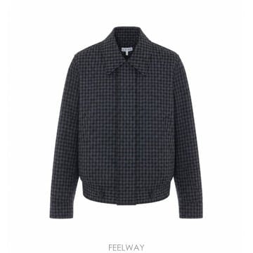 26 F/W 로에베 울 드로스트링 자켓 WITH 로에베 로고 S540 B0012363966