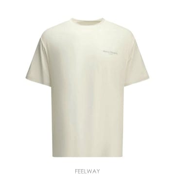 메종 마르지엘라 화이트 매트 저지 티셔츠 S67GC0055M2027 B0302364153