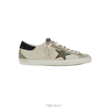 골든구스 OFF-WHITE 레더 슈퍼 스타 스니커즈 GMF00102 B0302364162
