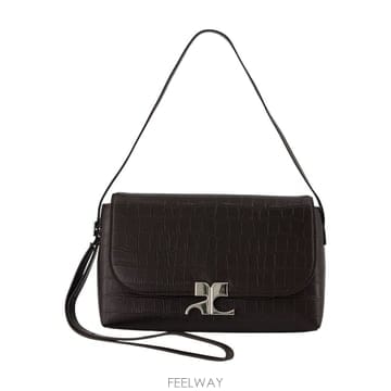 26 F/W 쿠레주 크록 ICOTYPE 숄더 백 COURREGES 레 B0732333922