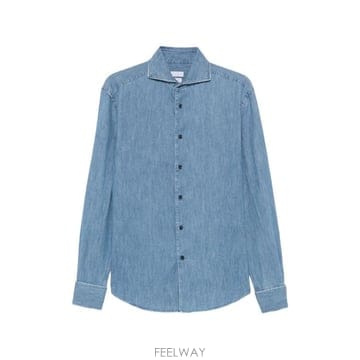 Brunello Cucinelli 26FW ���ڷ� ��ġ�ڸ� ���� MH192S1898 C8333 LIGHT BLUE26FW ���ڷ� ��ġ�ڸ� ���� MH192S1898 C8333 LIGHT BLU