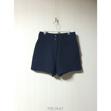 럭키슈에뜨 아뜰리에 트위드 쇼츠 팬츠 36사이즈