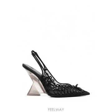 아티코 Cheope embroidered mesh pumps 12317329064200 TP725754671