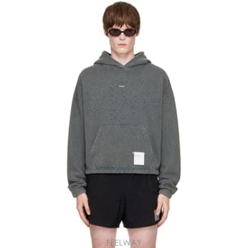 새티스파이 그레이 모스테크 후드티 11097 01A02 TP877988530