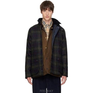 Barbour �ٹ� �׸�   ���̺� Ÿź üũ ���� �� ��Ŷ MWO0313NY91 TP878052751�ٹ� �׸�   ���̺� Ÿź üũ ���� �� ��Ŷ MWO0313NY9