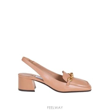 26FW 지미 추 슬링백 펌프스 in biscuit coloured 레더 DIAMONDTILDASB45CLF